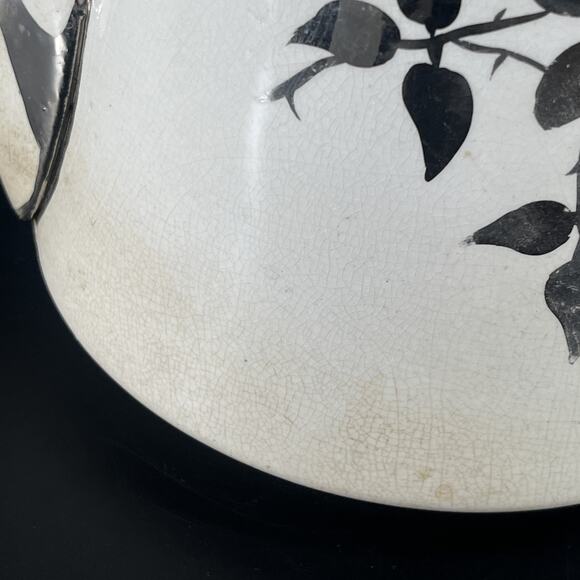 Buffalo Pottery Royal Rochester Vitrified Hand Painted Teapot Antique Insert - Picture 11 of 16